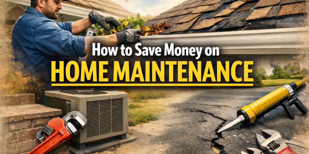 How to Save Money on Home Maintenance