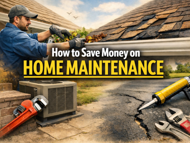 How to Save Money on Home Maintenance