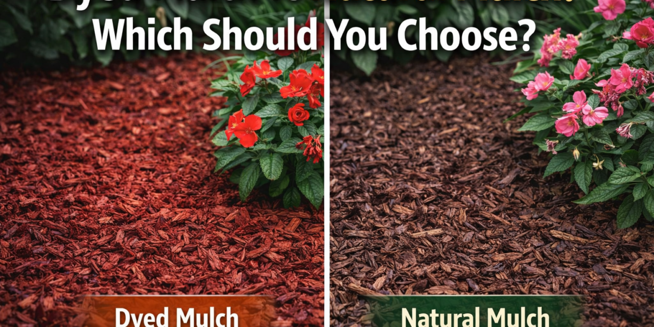Dyed Mulch vs Natural Mulch: Which Should You Choose?