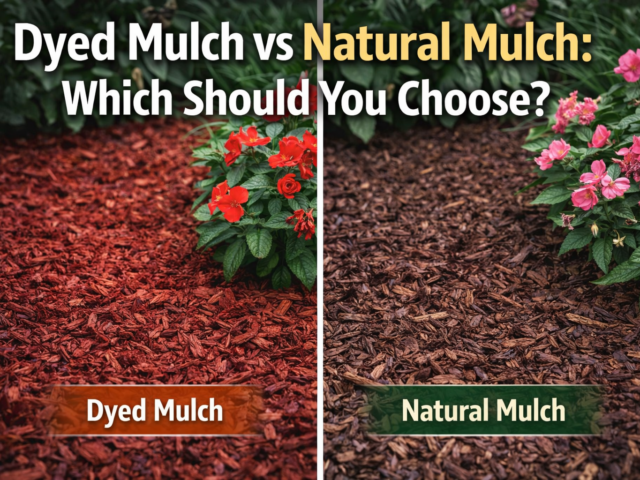 Dyed Mulch vs Natural Mulch: Which Should You Choose?