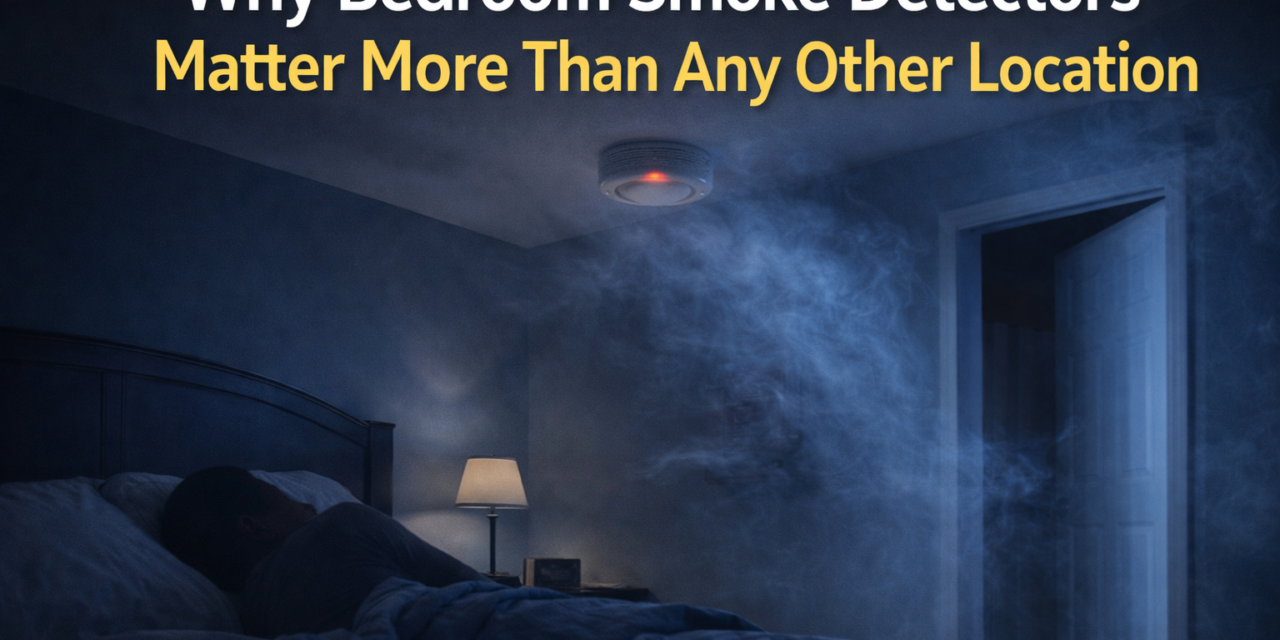Why Bedroom Smoke Detectors Matter More Than Any Other Location