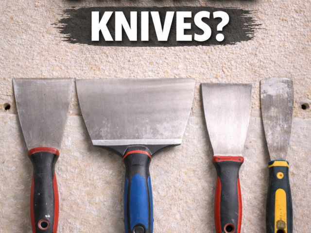 How Do I Choose the Right Drywall Knives?