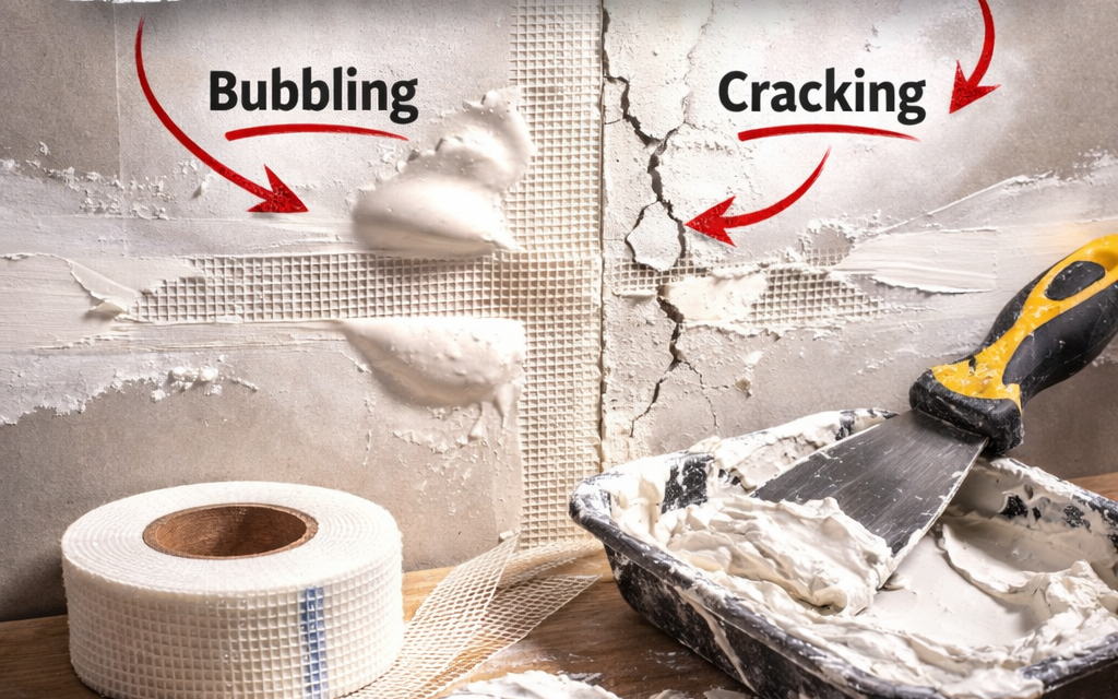 Why Is My Drywall Tape Bubbling or Cracking?